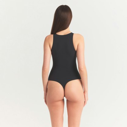 FITS EVERYBODY HIGH NECK BODYSUIT - ONYX - image 3