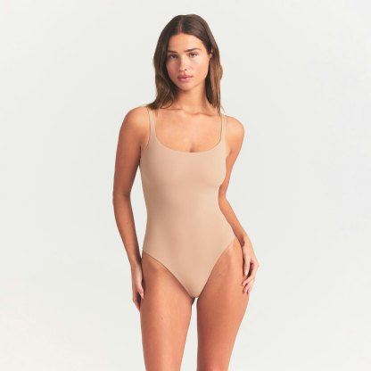 FITS EVERYBODY SQUARE NECK BODYSUIT - CLAY - image 22