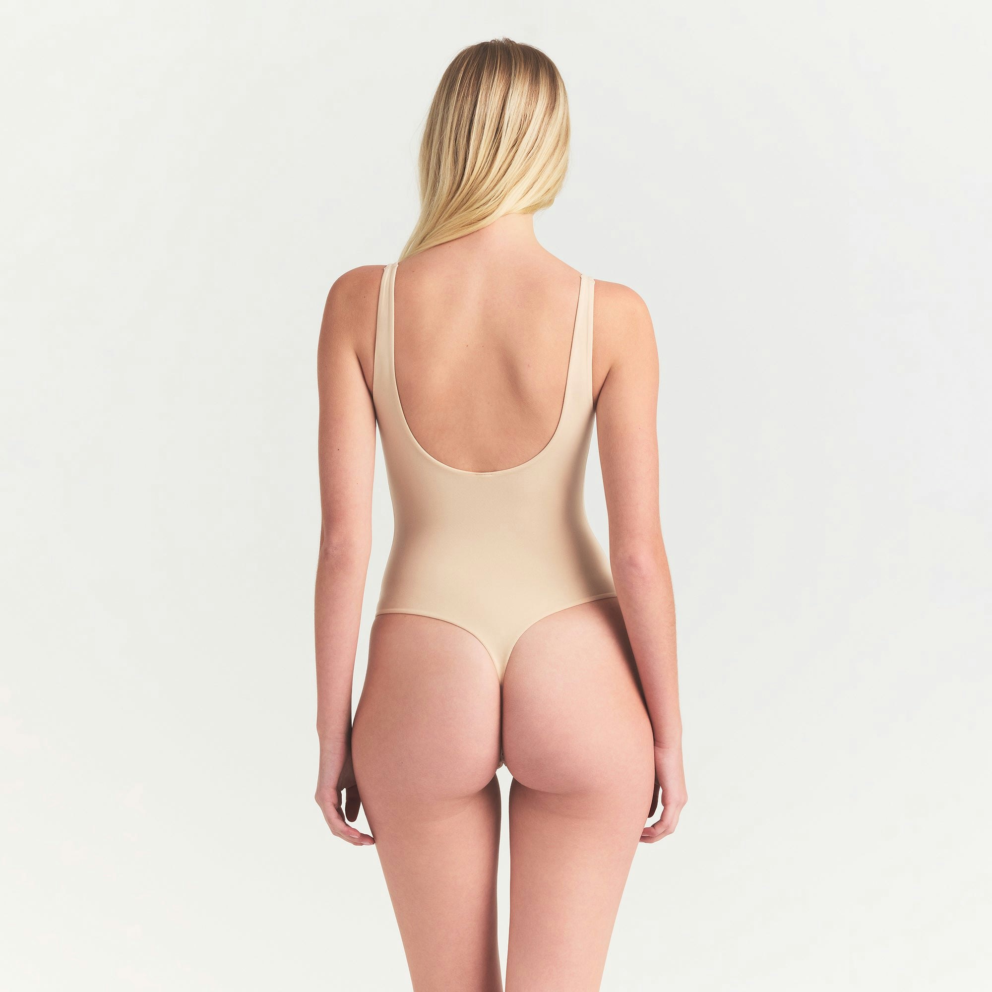 FITS EVERYBODY SQUARE NECK BODYSUIT - SAND - image 18