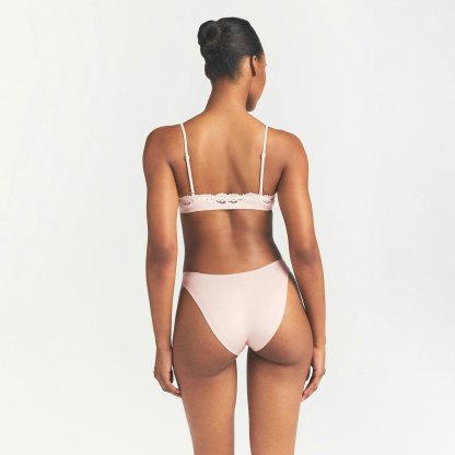 SHINE FOUNDATIONS DIPPED BIKINI - DUSTY PINK