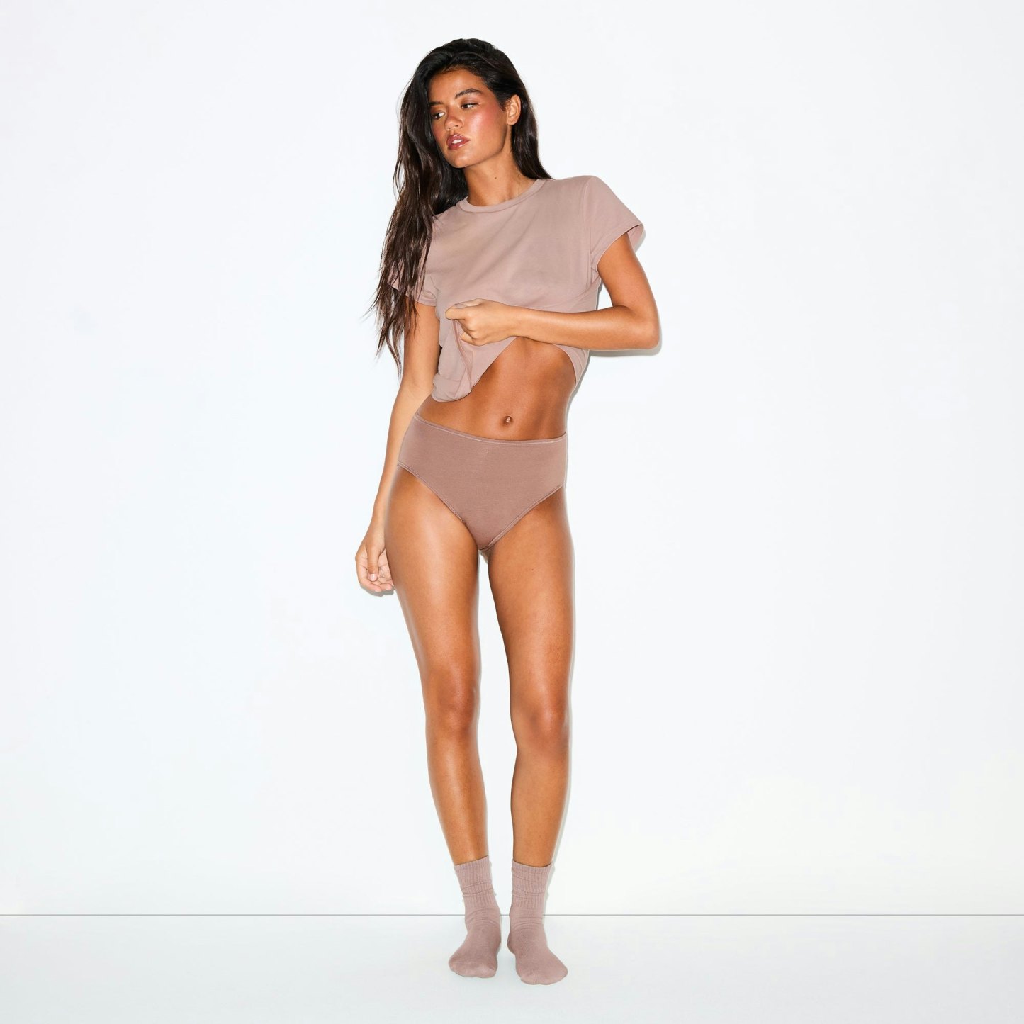 PERIOD PANTIES BRIEF - UMBER