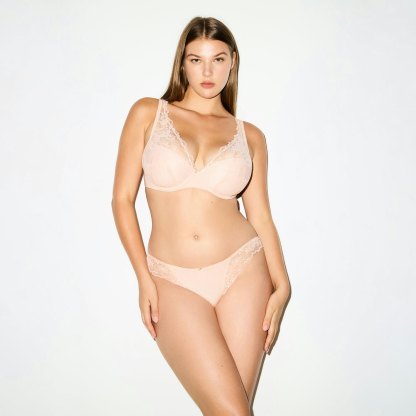 SKIMS LACE BIKINI - PRIMROSE