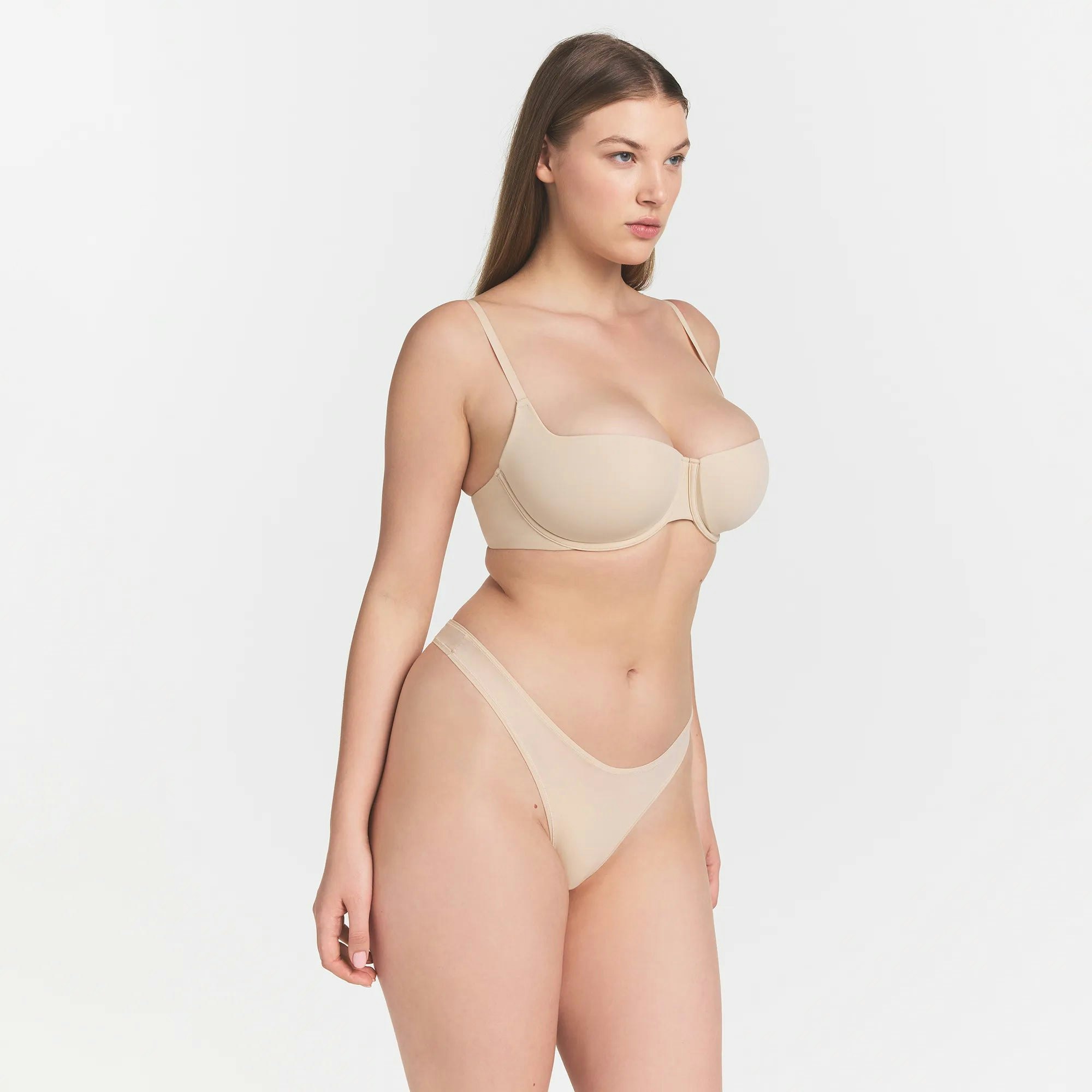 FITS EVERYBODY BALCONETTE BRA - SAND - image 14