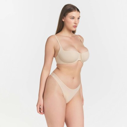 FITS EVERYBODY BALCONETTE BRA - SAND - image 14