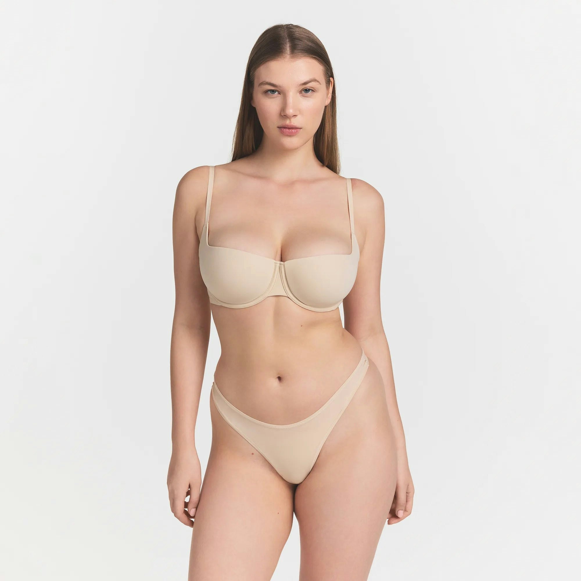 FITS EVERYBODY BALCONETTE BRA - SAND - image 12