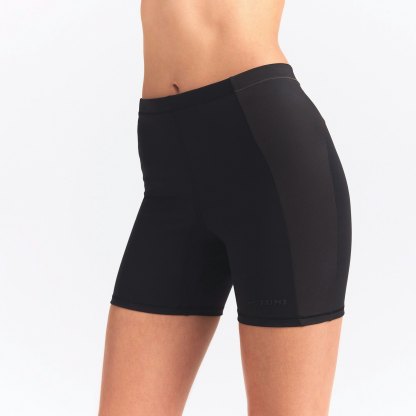 NikeSKIMS MATTE SHINE MIX 5" BIKER SHORT - OBSIDIAN AND IGNEOUS - image 2