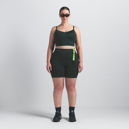 NikeSKIMS MATTE 5" BIKER SHORT - DARK TEAL - image 34