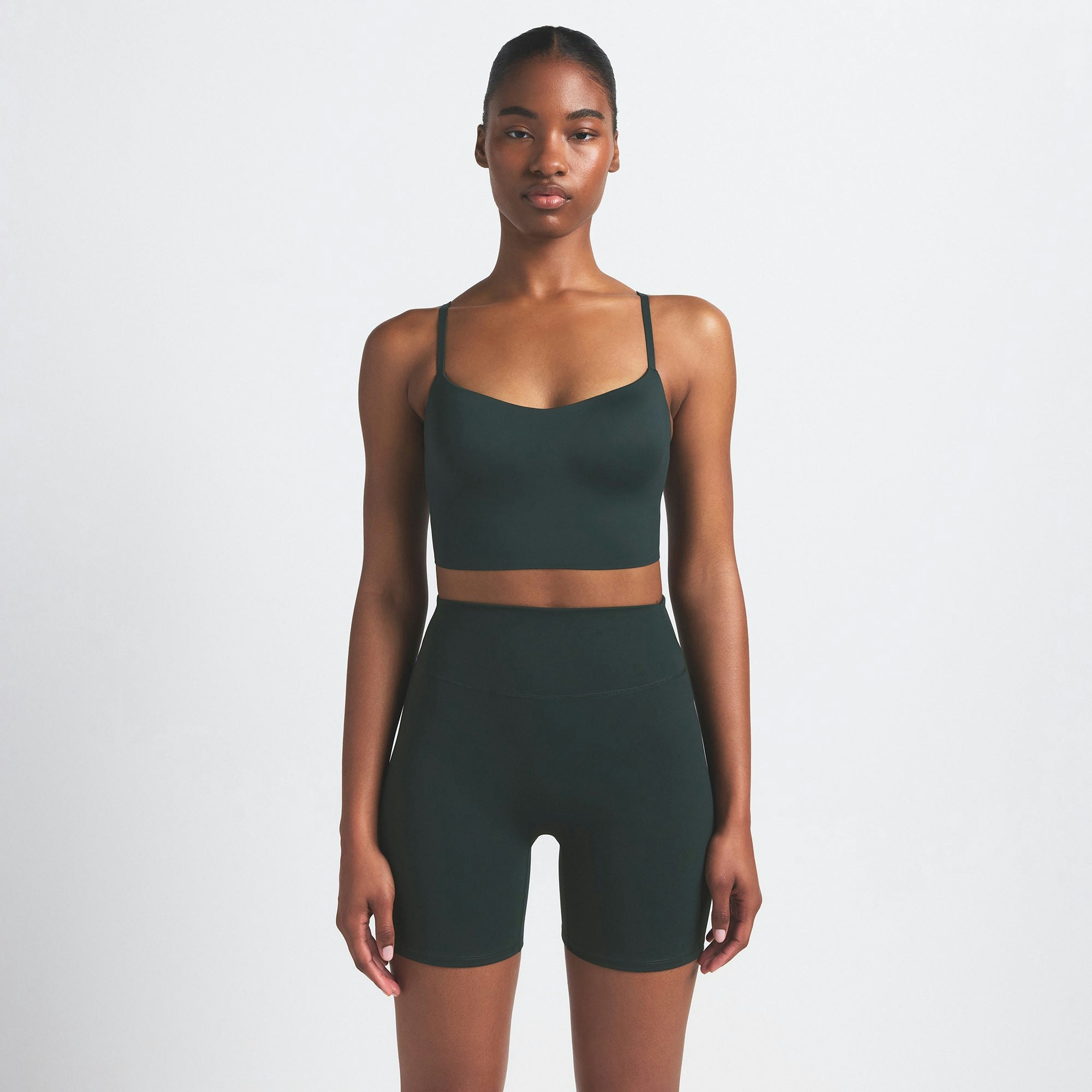NikeSKIMS MATTE 5" BIKER SHORT - DARK TEAL - image 28