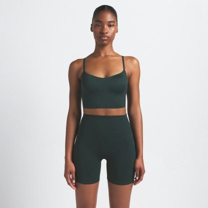 NikeSKIMS MATTE 5" BIKER SHORT - DARK TEAL - image 28
