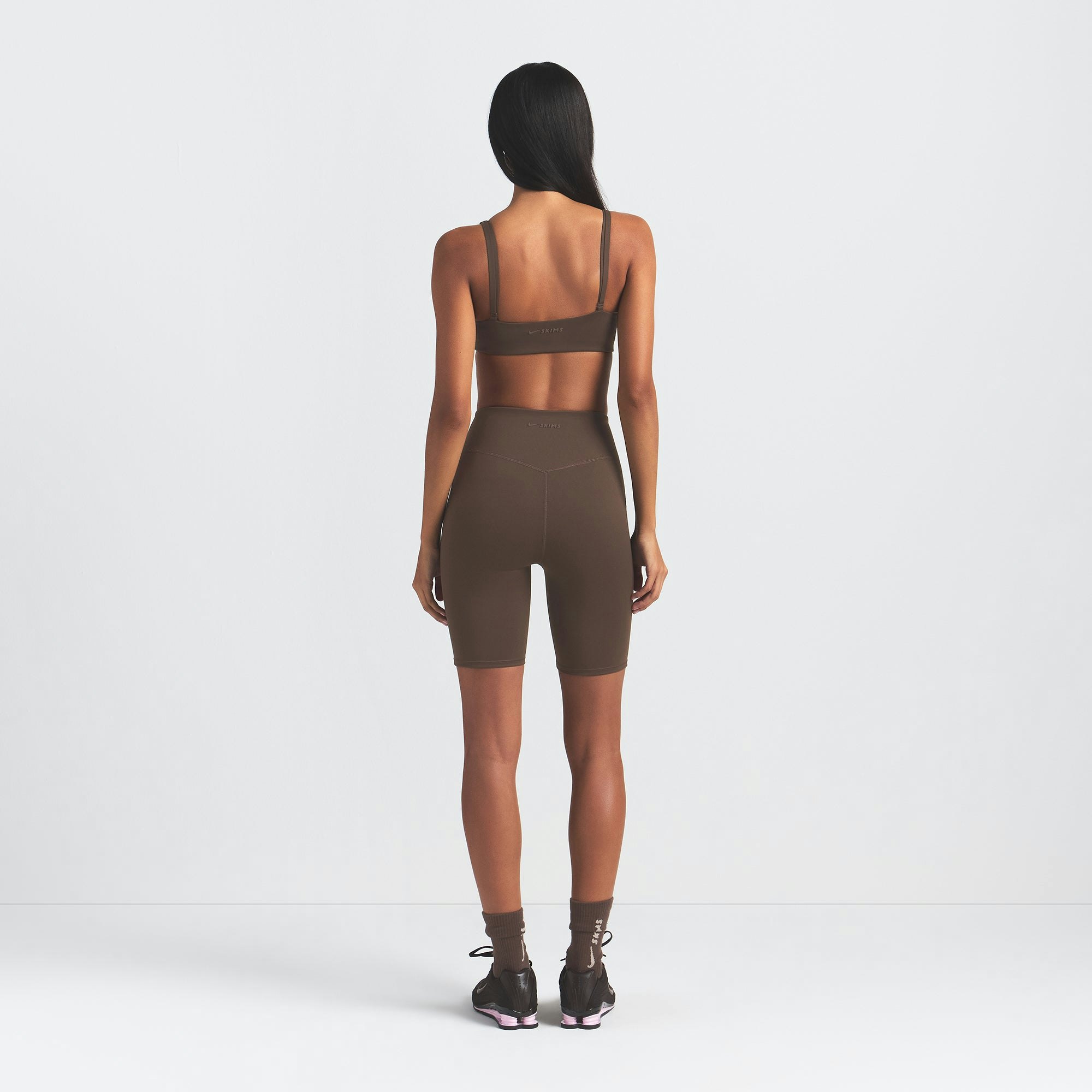 NikeSKIMS MATTE 7" BIKER SHORT - DARK SEPIA - image 16
