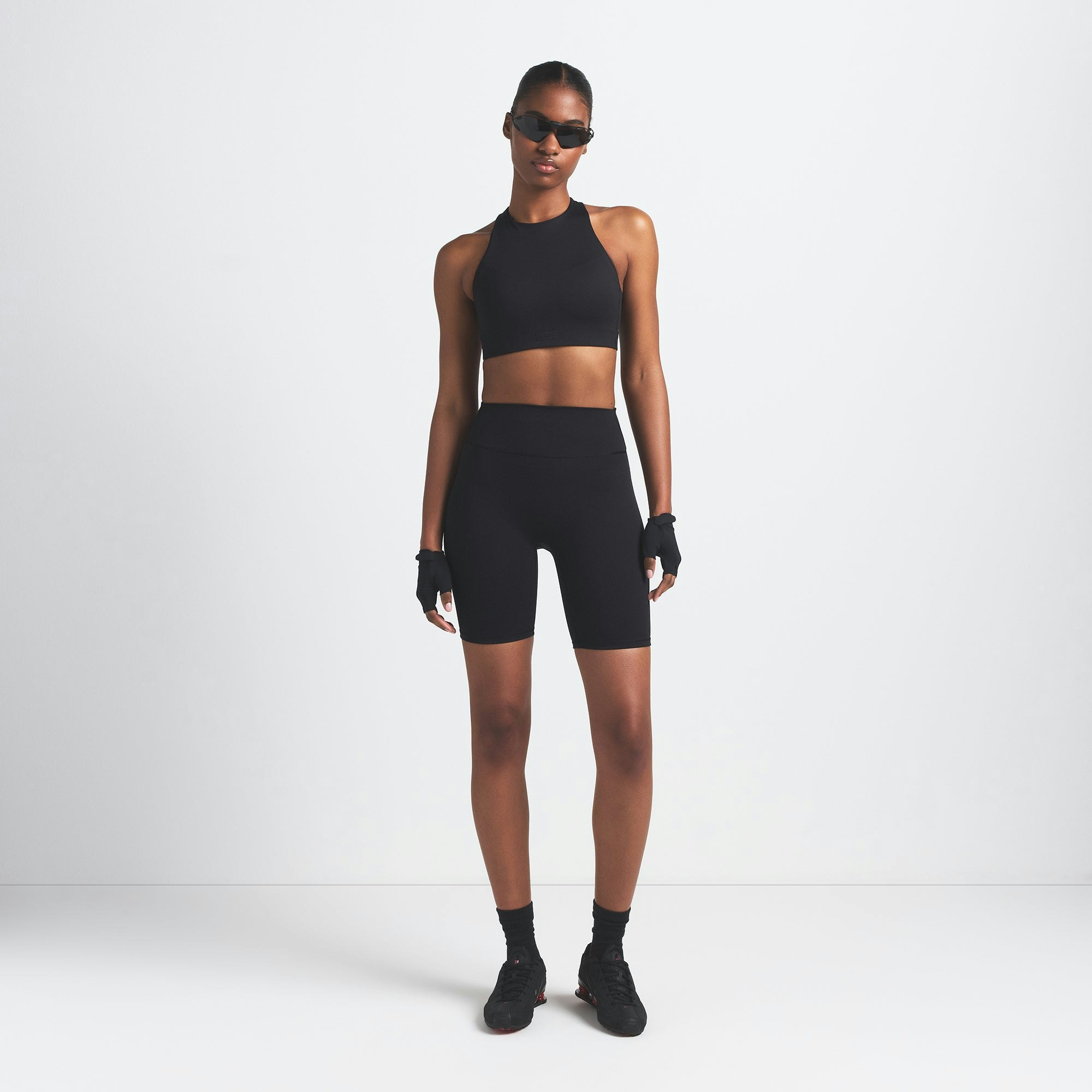 NikeSKIMS MATTE 7" BIKER SHORT - OBSIDIAN