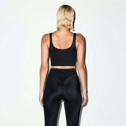 NikeSKIMS SHINE V-LINE 26" LEGGING - OBSIDIAN - image 4