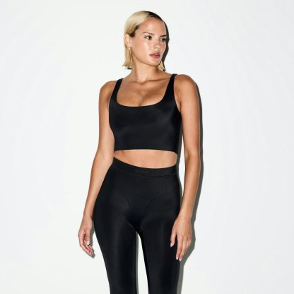 NikeSKIMS SHINE V-LINE 26" LEGGING - OBSIDIAN - image 2