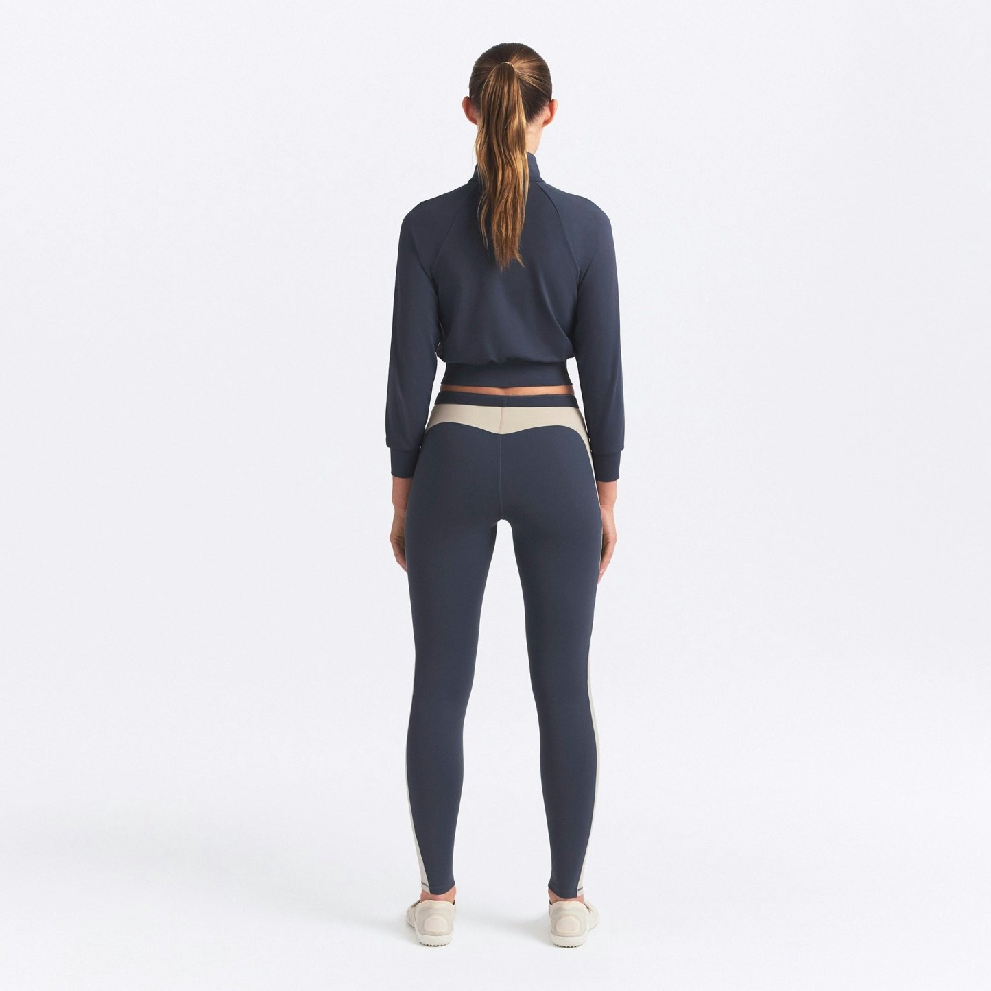 NikeSKIMS MATTE SHINE MIX 29" LEGGING - DEEP ROYAL AND STONE - image 5