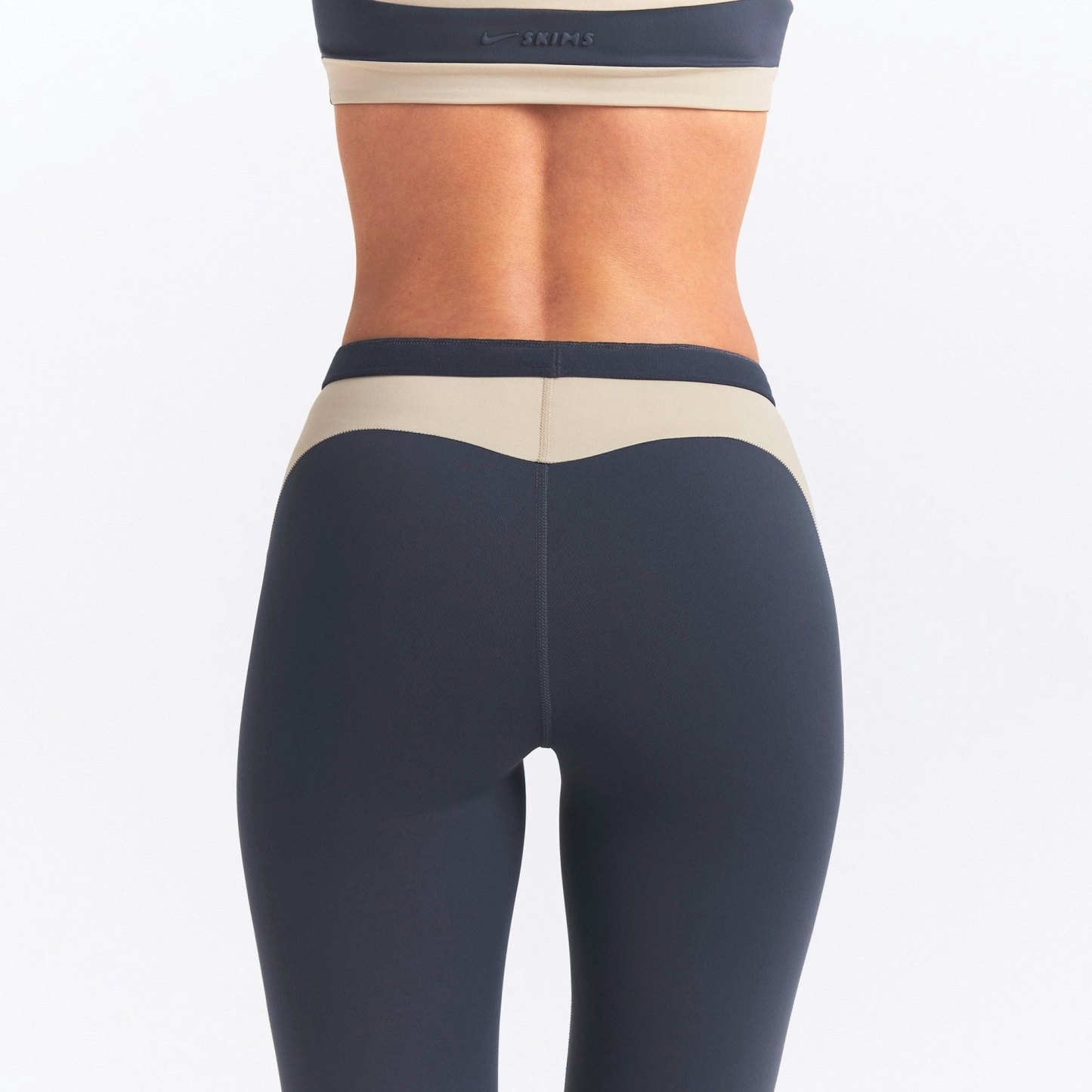 NikeSKIMS MATTE SHINE MIX 29" LEGGING - DEEP ROYAL AND STONE - image 2