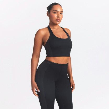 NikeSKIMS MATTE SHINE MIX 29" LEGGING - OBSIDIAN AND IGNEOUS - image 9