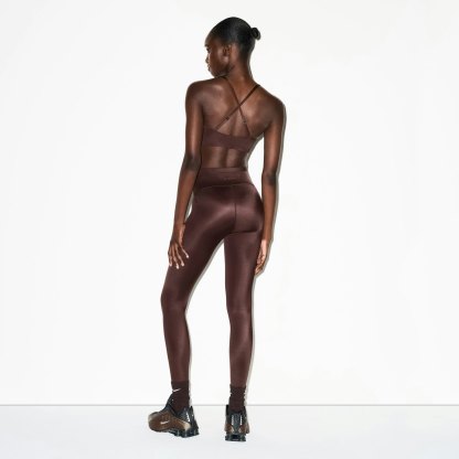 NikeSKIMS SHINE DRAWCORD 26" LEGGING - PHOENIX - image 12