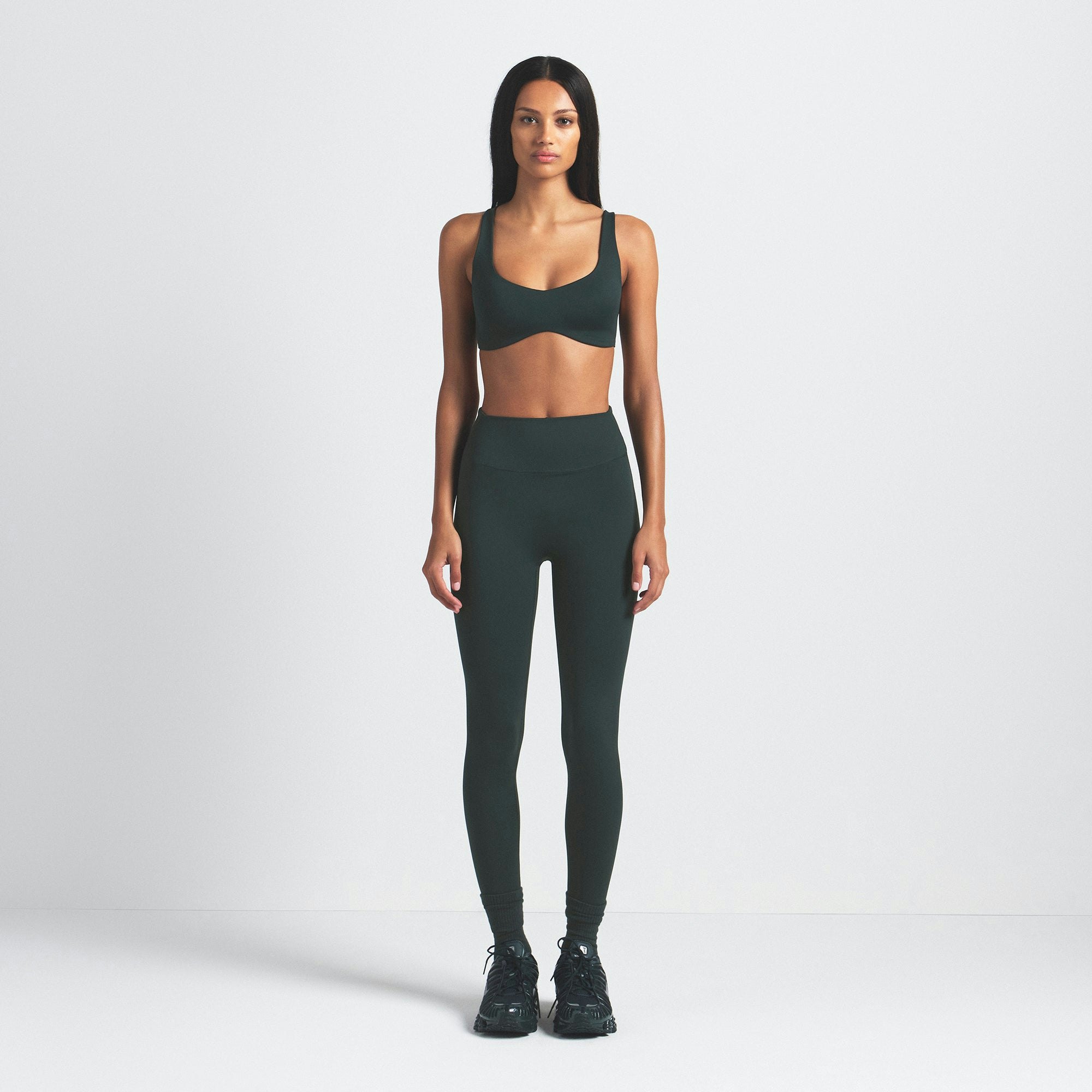 NikeSKIMS MATTE 26" LEGGING - DARK TEAL - image 33