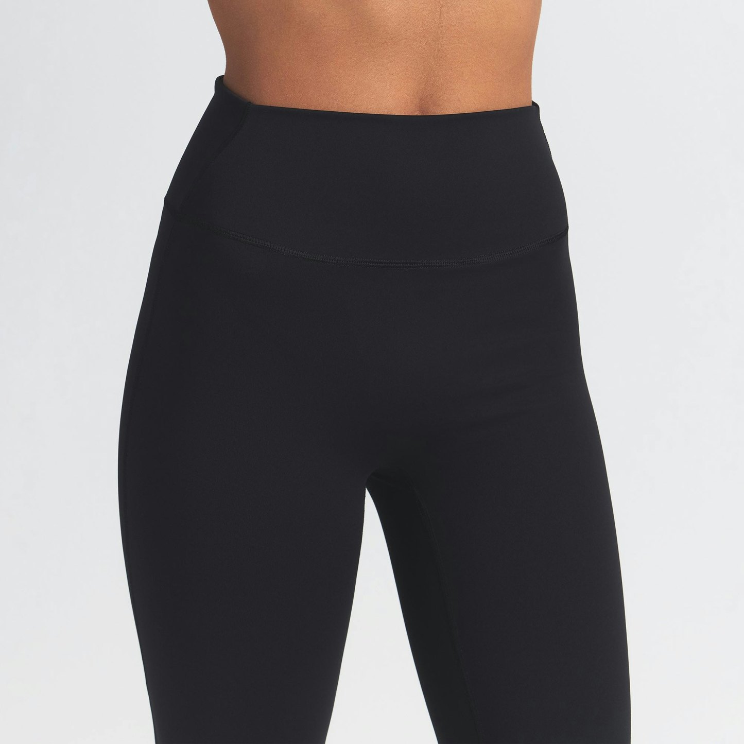 NikeSKIMS MATTE SLIM FLARE LEGGING - OBSIDIAN - image 2