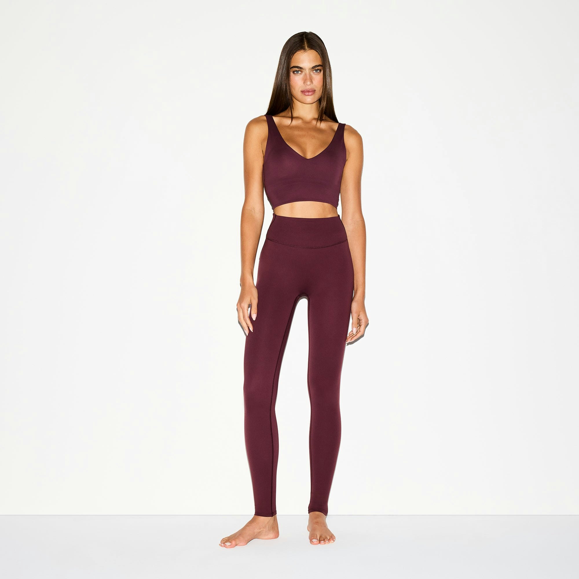 NikeSKIMS MATTE 29" LEGGING - CURRANT - image 36