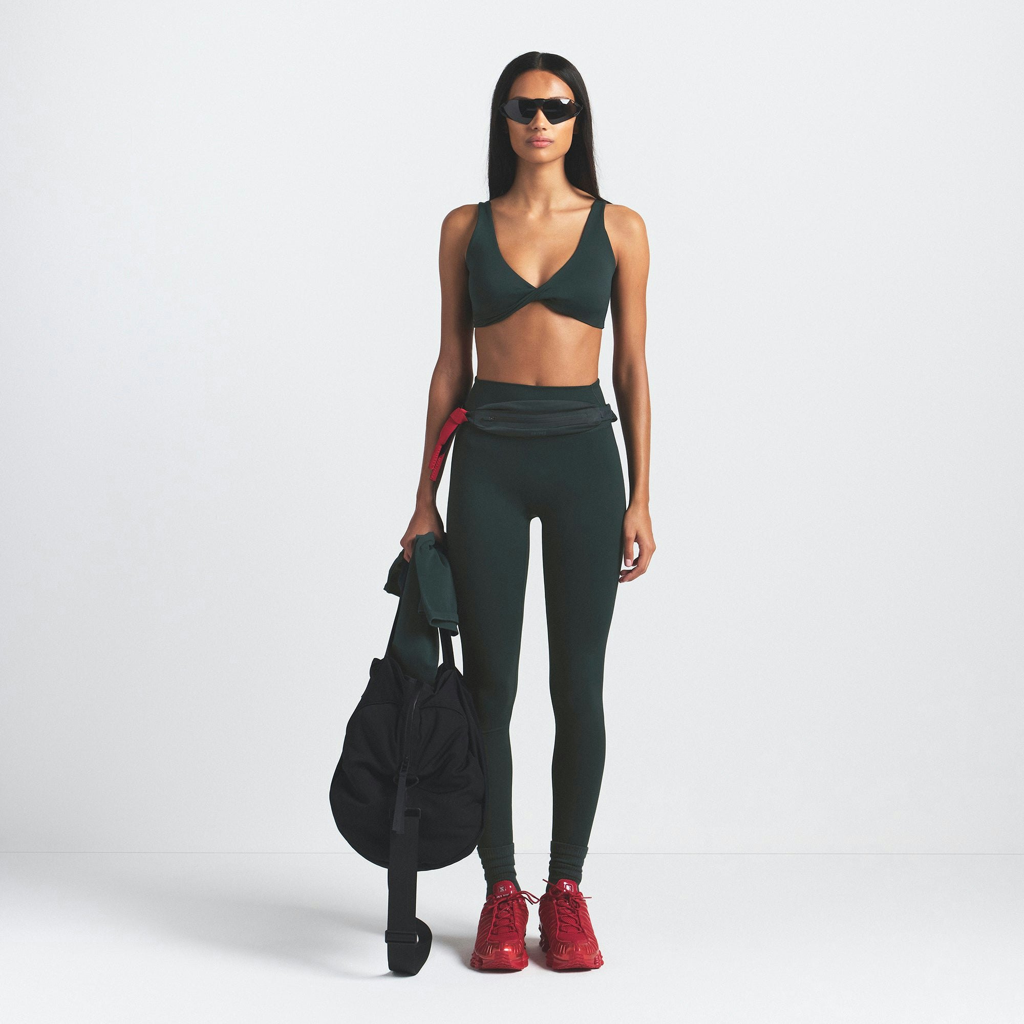 NikeSKIMS MATTE 29" LEGGING - DARK TEAL - image 21