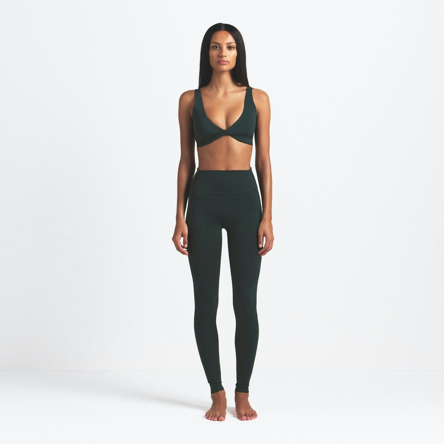 NikeSKIMS MATTE 29" LEGGING - DARK TEAL - image 17