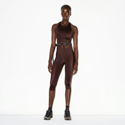 NikeSKIMS SHINE DRAWCORD CROP 17" LEGGING - PHOENIX