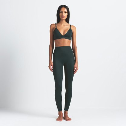 NikeSKIMS SHINE BONDED WAIST 26" LEGGING - DARK TEAL - image 17