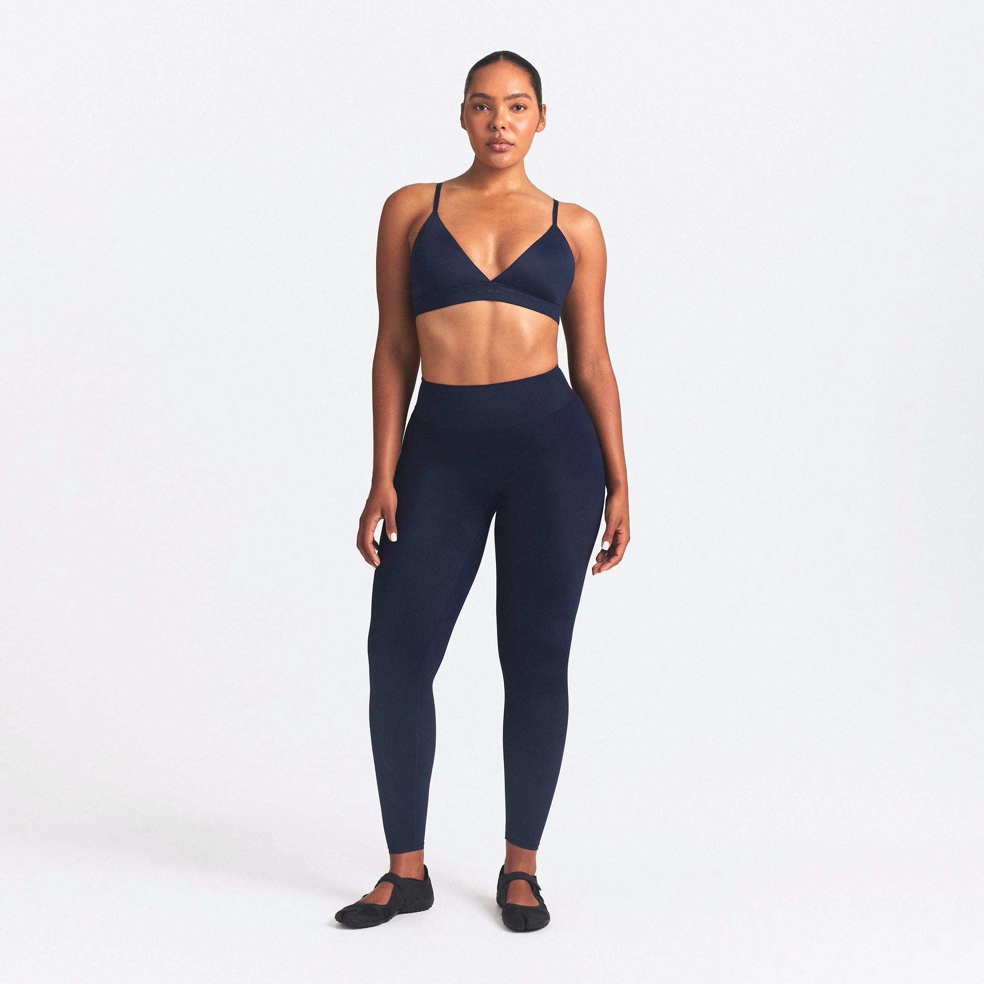 NikeSKIMS SHINE BONDED WAIST 26" LEGGING - NAVY - image 25