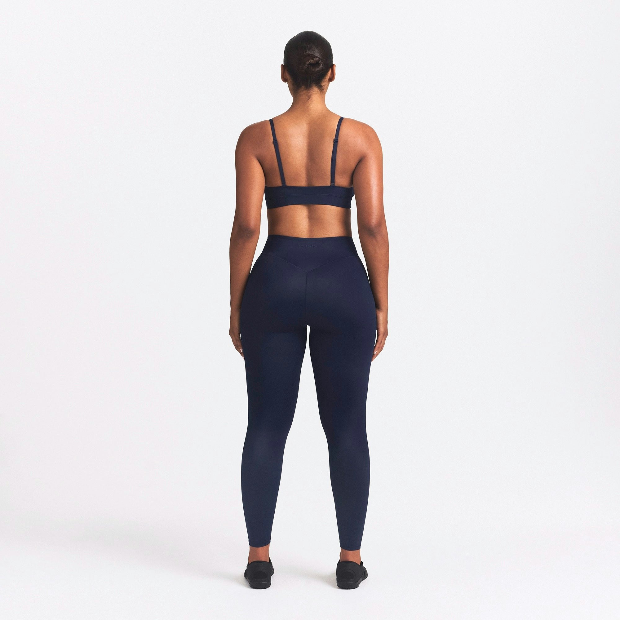 NikeSKIMS SHINE BONDED WAIST 26" LEGGING - NAVY - image 28