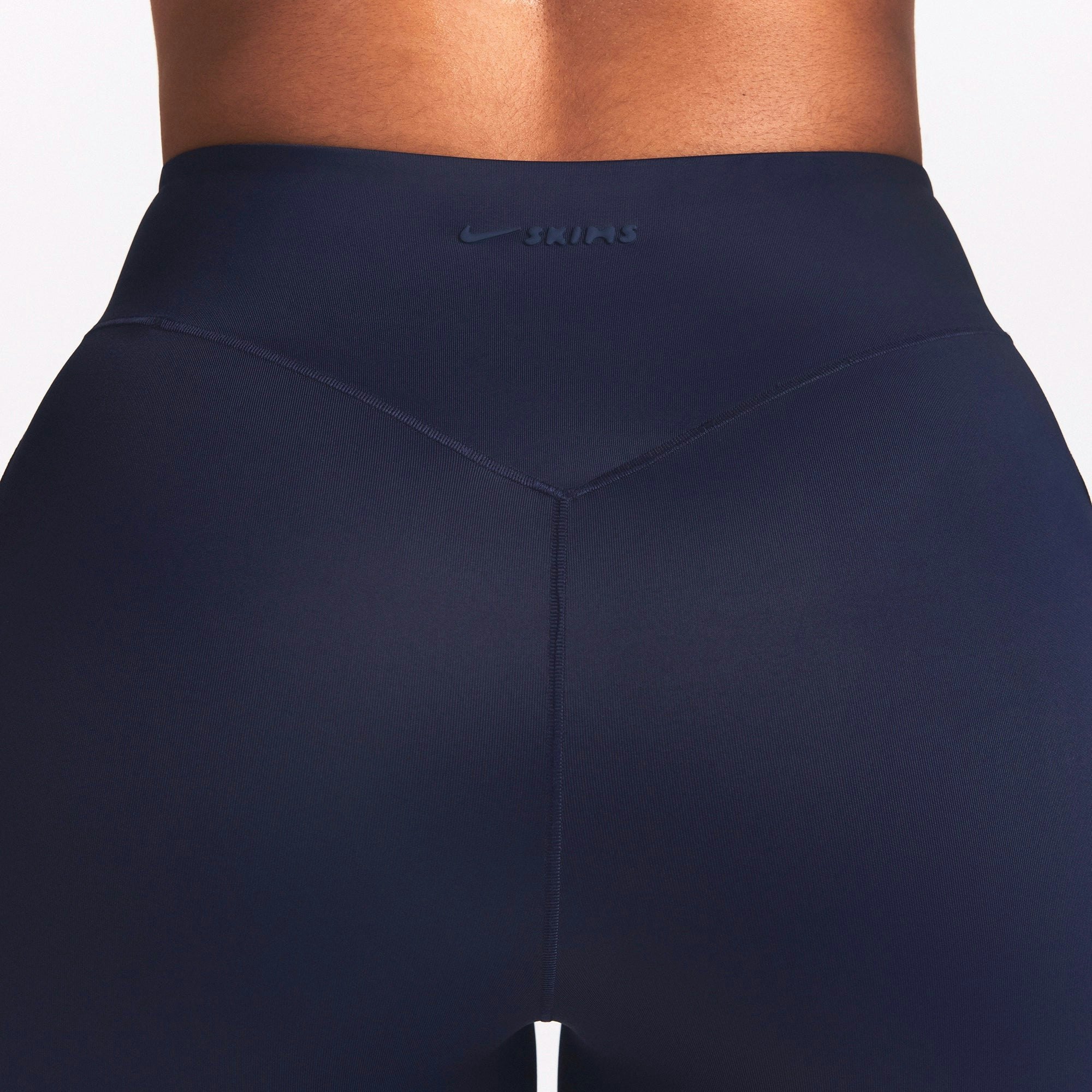 NikeSKIMS SHINE BONDED WAIST 26" LEGGING - NAVY - image 27