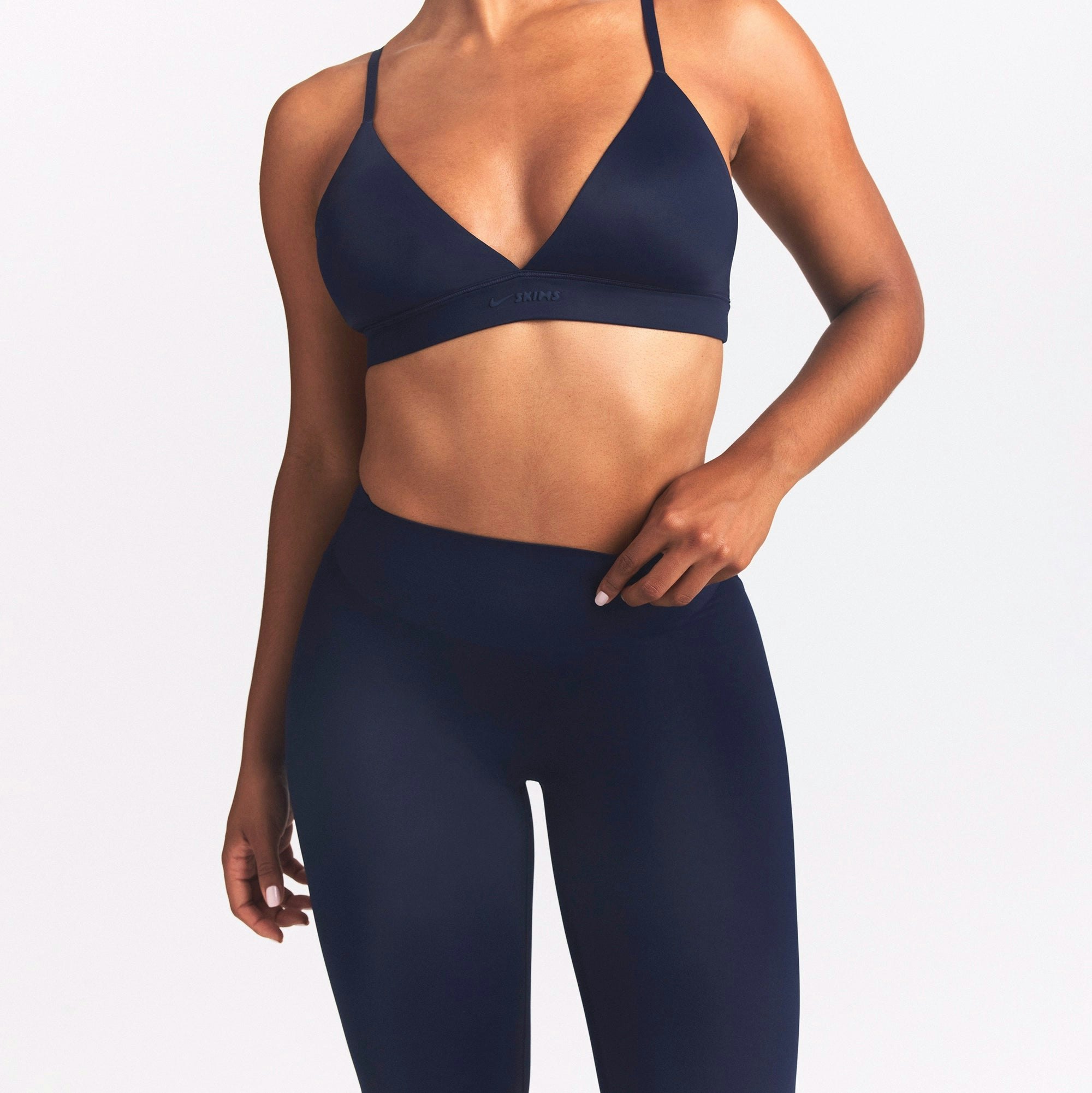 NikeSKIMS SHINE BONDED WAIST 26" LEGGING - NAVY - image 26