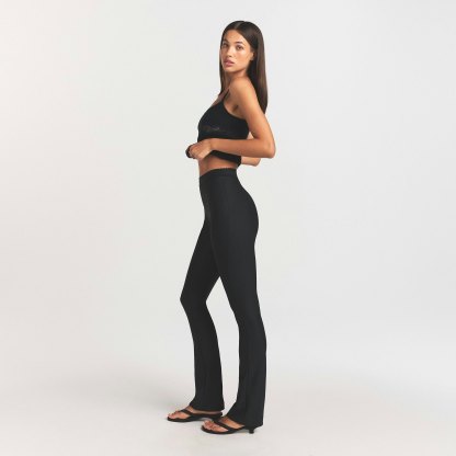 SKIMS BODY HIGH-WAISTED FLARE PANT - ONYX - image 2