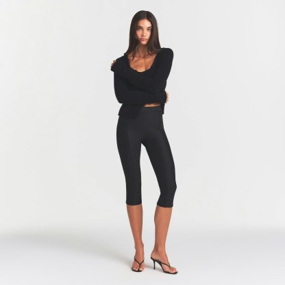 SKIMS BODY HIGH-WAISTED CAPRI - ONYX