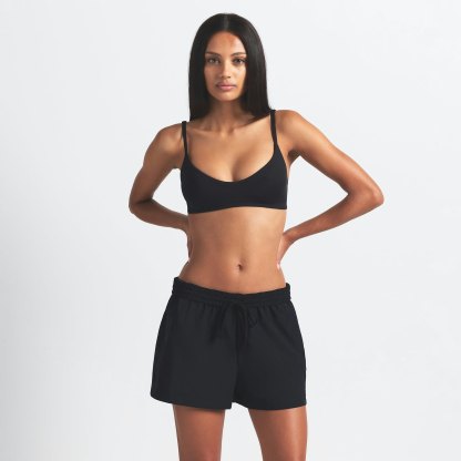 NikeSKIMS WOVEN NYLON 5" TRACK SHORT - OBSIDIAN - image 2