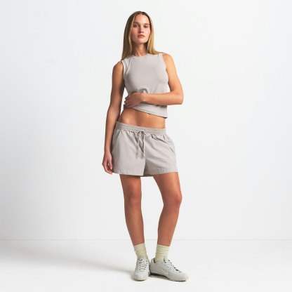 NikeSKIMS WOVEN NYLON 5" TRACK SHORT - STONE - image 8