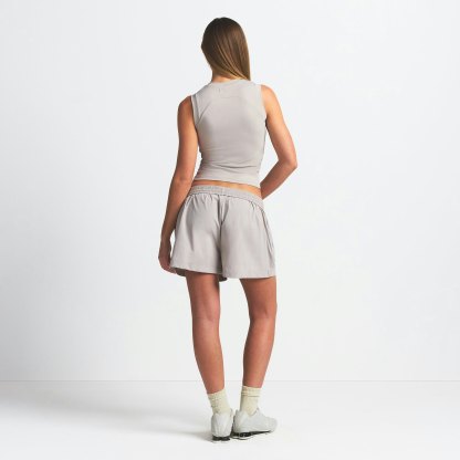 NikeSKIMS WOVEN NYLON 5" TRACK SHORT - STONE - image 11