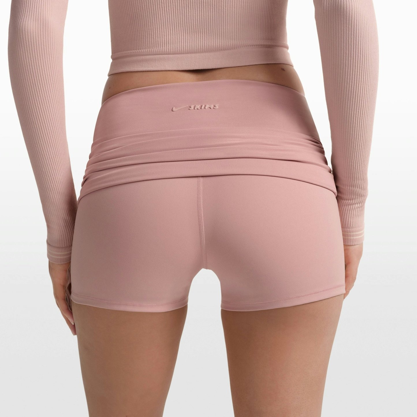 NikeSKIMS MATTE 3" FOLDOVER SHORT - HIMALAYAN - image 10