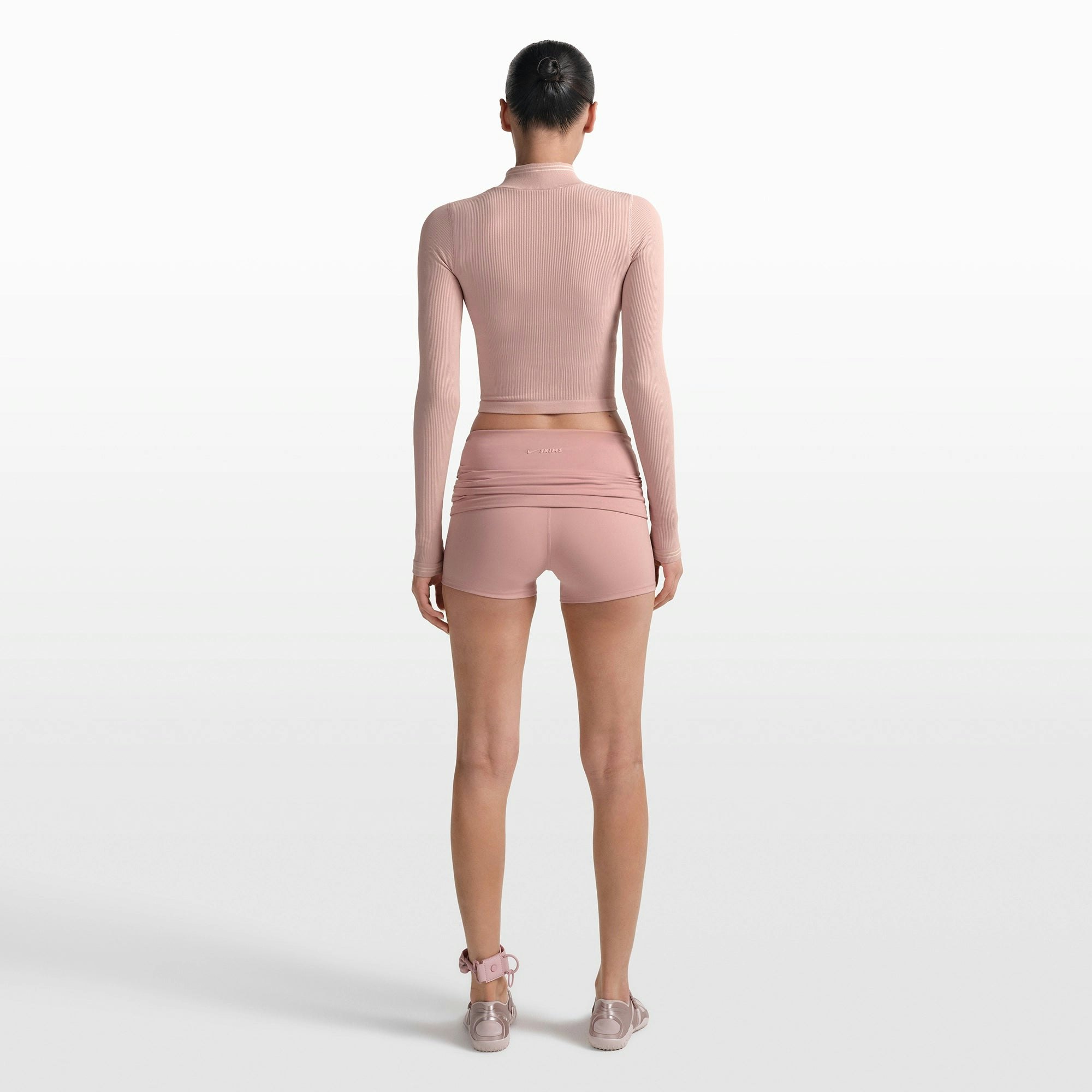 NikeSKIMS MATTE 3" FOLDOVER SHORT - HIMALAYAN - image 12
