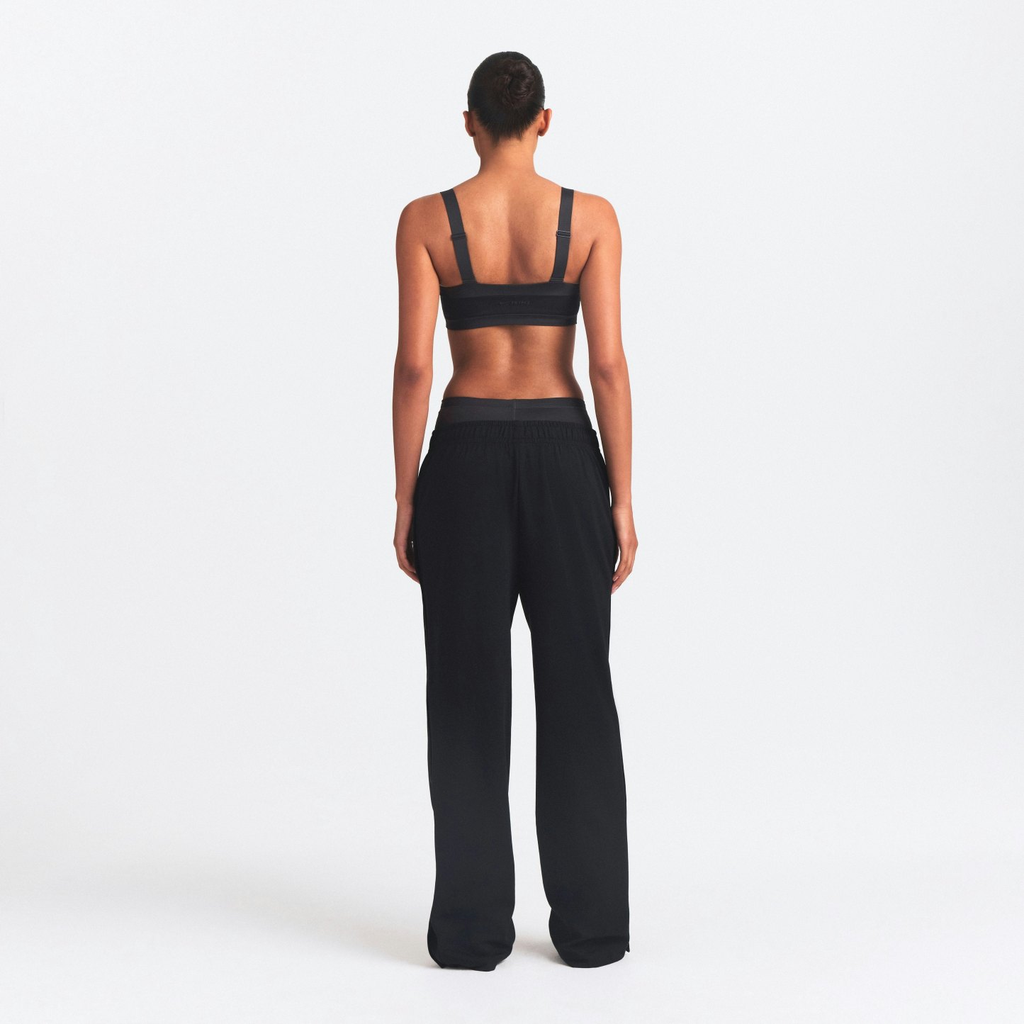 NikeSKIMS MATTE TRICOT SIDE SNAPS PANT - OBSIDIAN - image 5