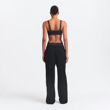 NikeSKIMS MATTE TRICOT SIDE SNAPS PANT - OBSIDIAN - image 5