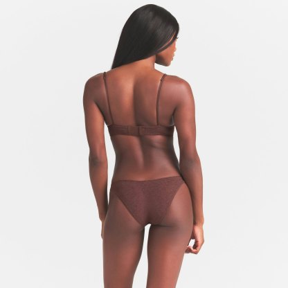 EVERYDAY COTTON T-SHIRT BRA - COCOA HEATHER - image 31