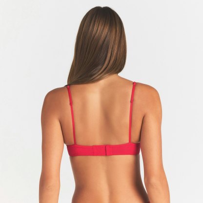 EVERYDAY COTTON T-SHIRT BRA - CARMINE - image 9