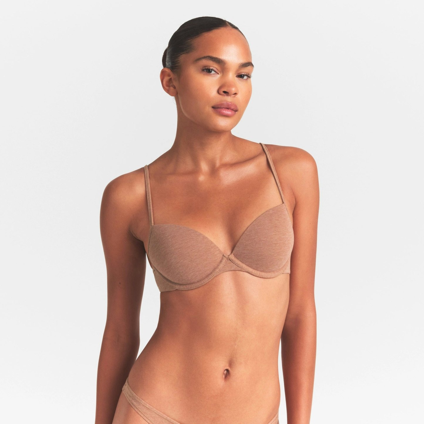 EVERYDAY COTTON T-SHIRT BRA - SIENNA HEATHER - image 25