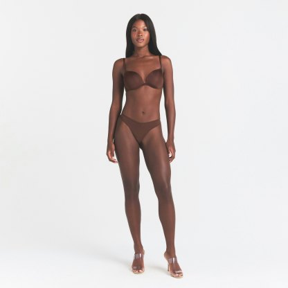 SKIMS ULTIMATE TEARDROP T-SHIRT BRA - COCOA - image 35