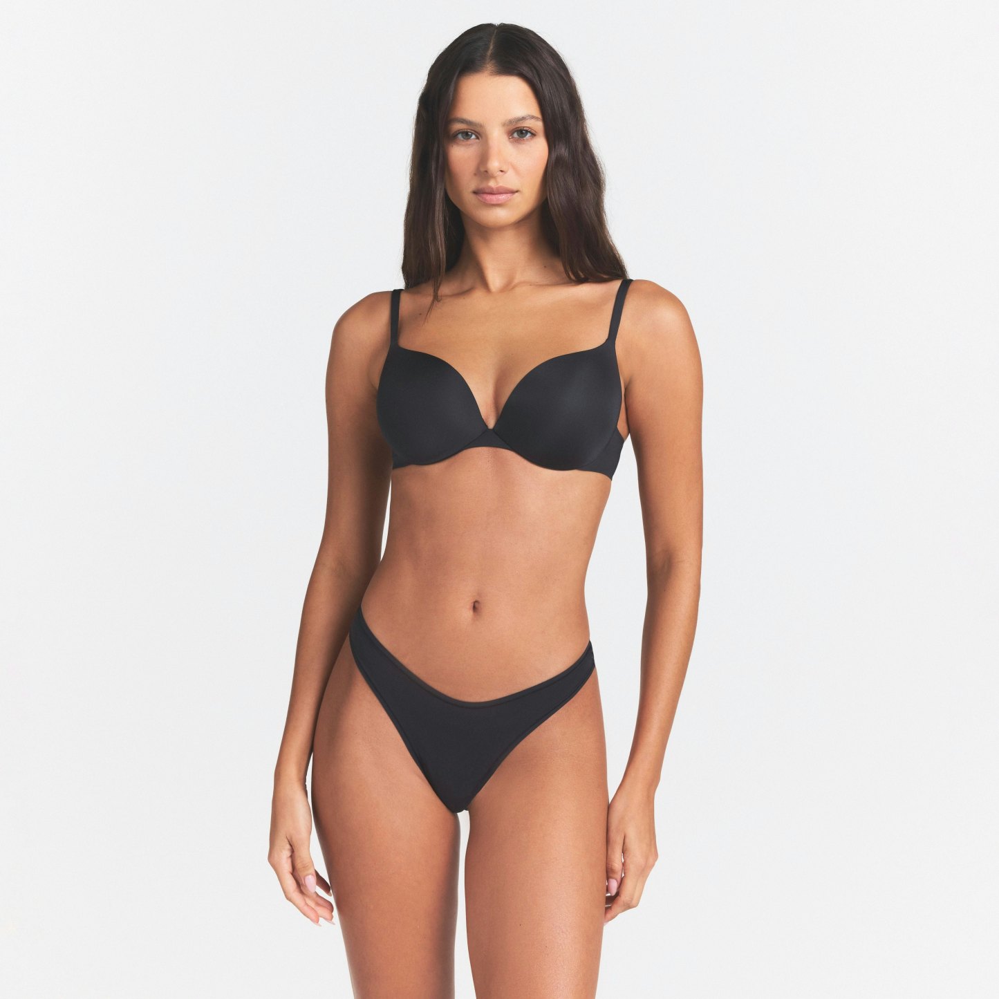 SKIMS ULTIMATE TEARDROP PUSH-UP BRA - ONYX - ONYX - image 6