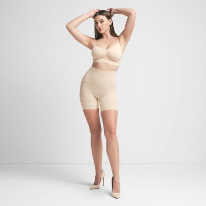 SEAMLESS SCULPT BRALETTE - SAND