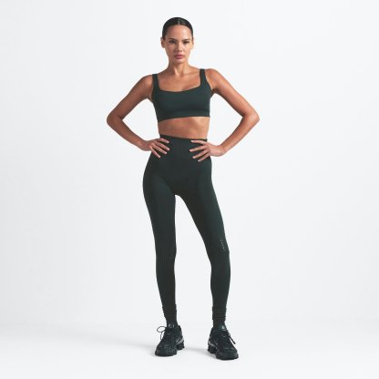 NikeSKIMS MATTE SCOOP NECK BRA - DARK TEAL - image 25