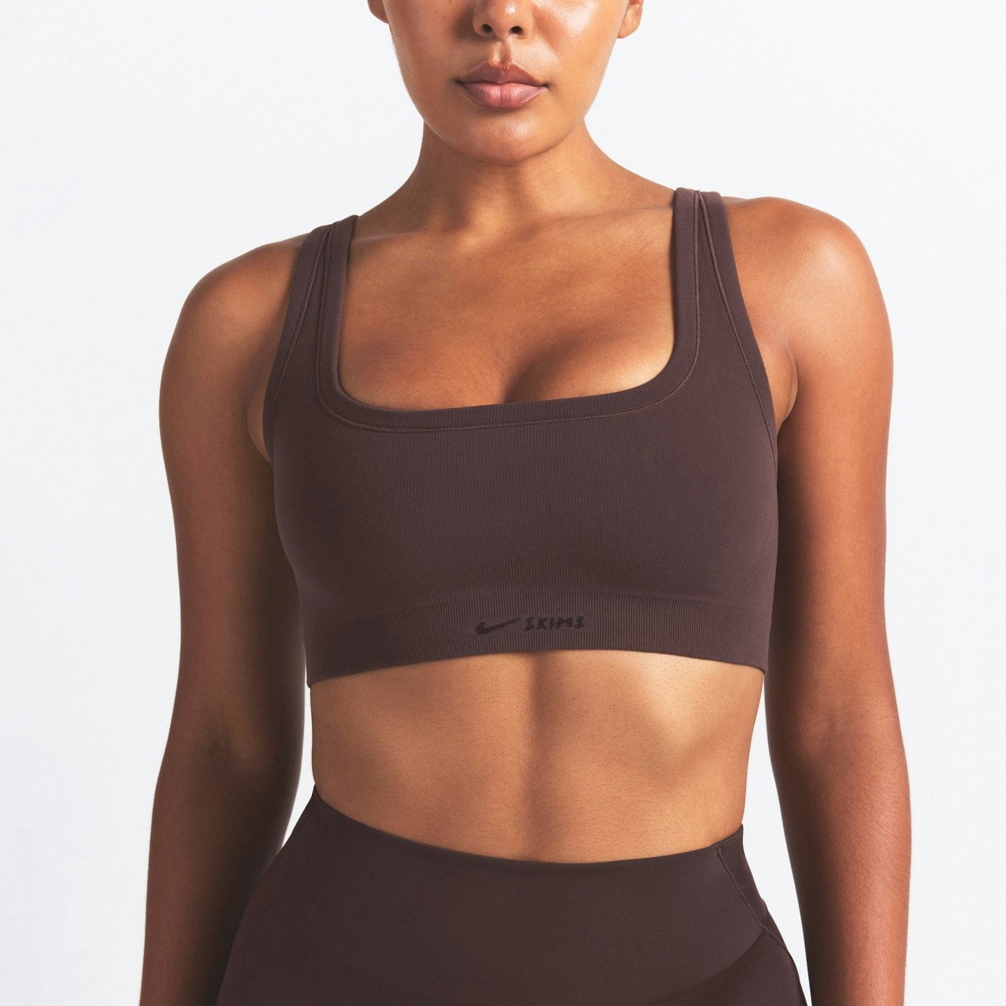 NikeSKIMS VINTAGE SEAMLESS SCOOP NECK BRA - PHOENIX - image 9