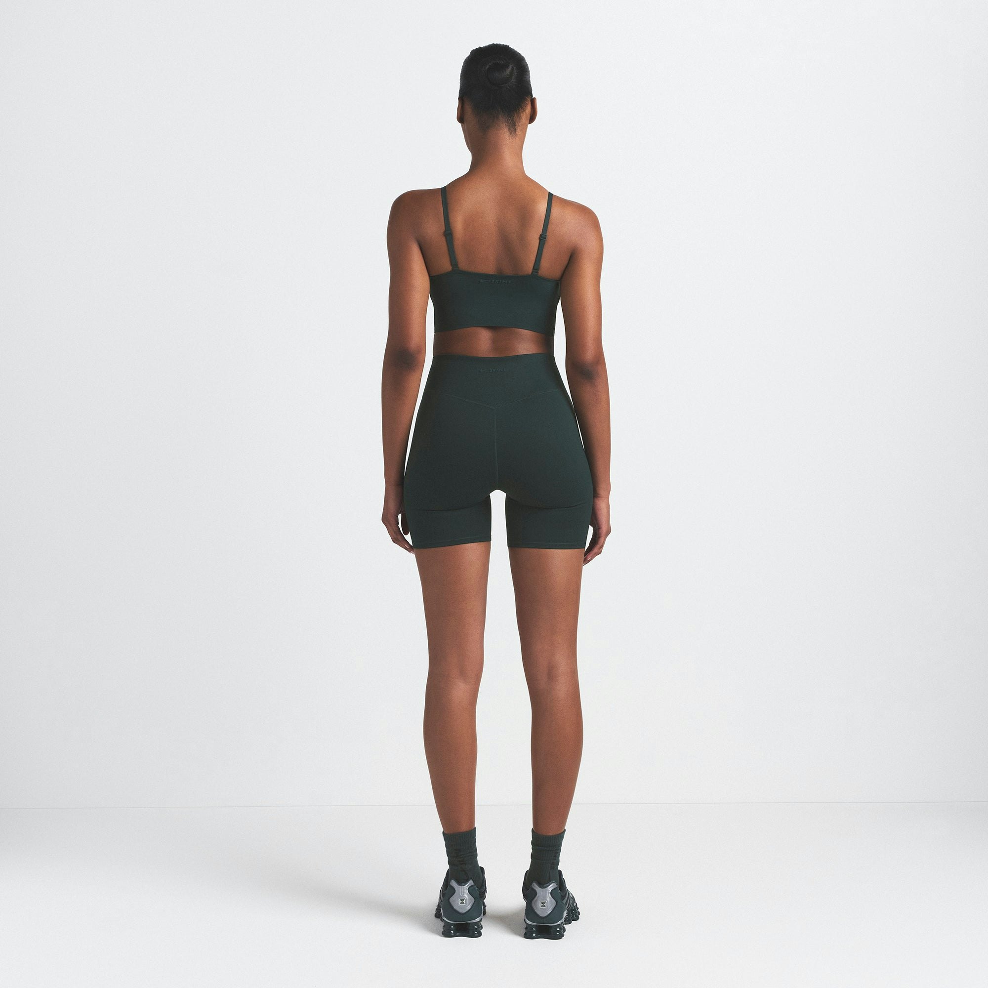 NikeSKIMS MATTE CAMI BRA TOP - DARK TEAL - image 23